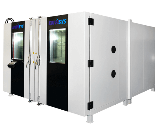 Explore Walk-In Environmental Chambers from Envisys Technologies designed for large-scale testing.