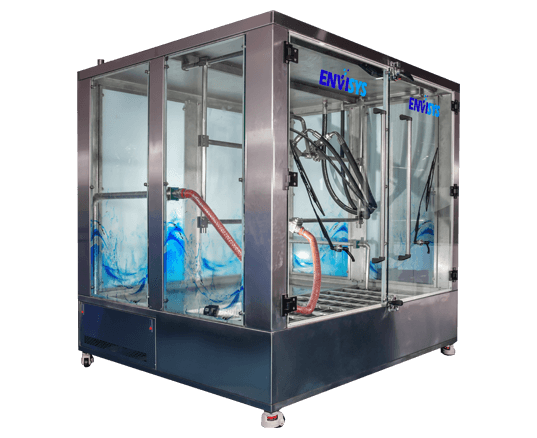 Get a Custom Build Rain Spray Test Chamber by Envisys Technologies, supplied all over India.