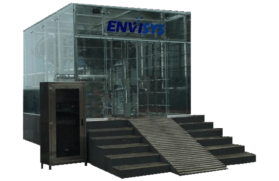 Get Walk-In Rain Spray Test Chamber by Envisys Technologies, designed for water resistance testing in India.