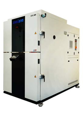 ETS300 thermal shock chamber by Envisys Technologies, ensuring quality and reliability for testing in India.