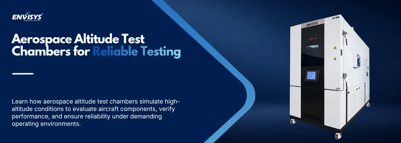 Aerospace Altitude Test Chambers for Reliable Testing